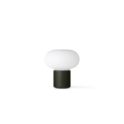 Bild av New Works laddningsbara lampa Karl Johan, skogsgrön, IP65