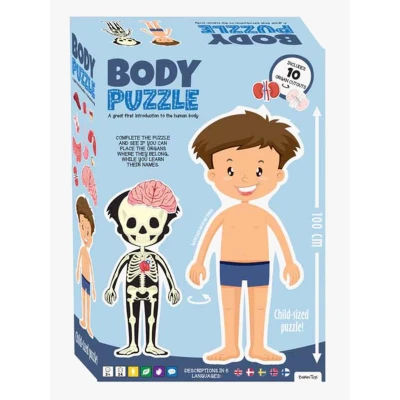 Bild av Barbo Toys Body Pussel Pojke 36 Bitar