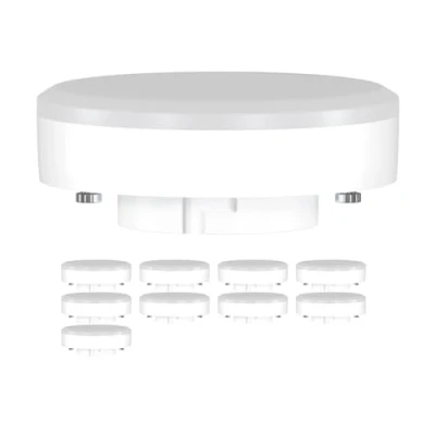 Bild av ledscom.de 10 st GX53 LED lampa, varmvit (2700 K), 10,6 W, 1038lm, 115, matt