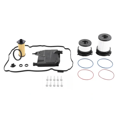 Bild av VAICO V30 3957 BEK Jeu de pièces, Vidange boîte automatique avec accessoires, bagues d’étanchéité joint carter d&#039;huile