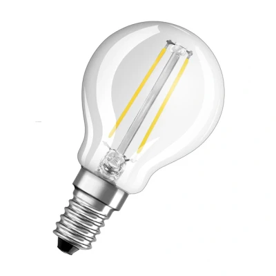 Bild av OSRAM LED lampa E14 droppar 2,5 W 827 retrofit