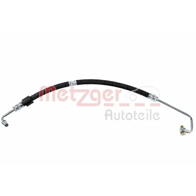 Bild av METZGER 2361133 Hydraulikslang, styrsystem från hydraulpump till styrväxel Tryckledning MERCEDES BENZ: E klass Sedan