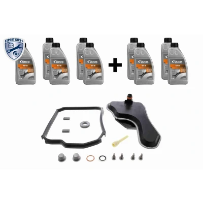 Bild av VAICO V22 0737 XXL Jeu de pièces, Vidange boîte automatique avec accessoires quantité d&#039;huile pour rinçage à l&#039;huile PEUGEOT: 208 I 3/5 portes