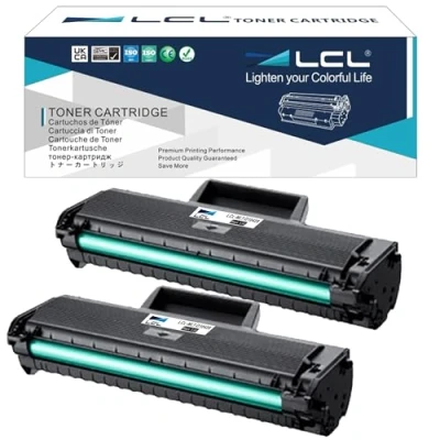 Bild av LCL kompatibel tonerkassett MLT D1042S (2 Svart) ersättning för Samsung ML 1660 1665 1667 1670 1671