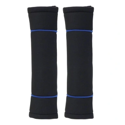 Bild av CARPOINT 1421510 Coussinet de ceinture noir, Bleu Polyester