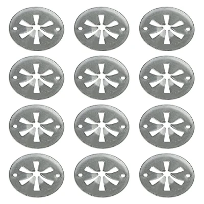 Bild av eMagTech 50 st metalllåsande stjärnbricka fästklämmor 30 mm 6715468 N90335004 N90335006 N90796501 N90796502