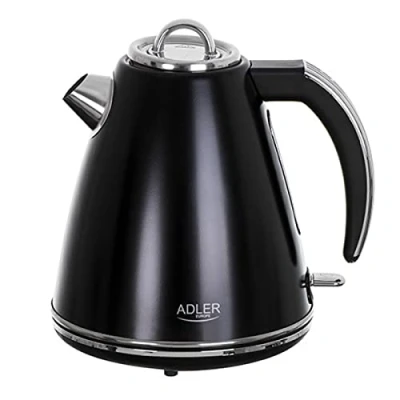 Bild av Adler AD 1343 Vattenkokare i metall svart 1,5 L STRIX