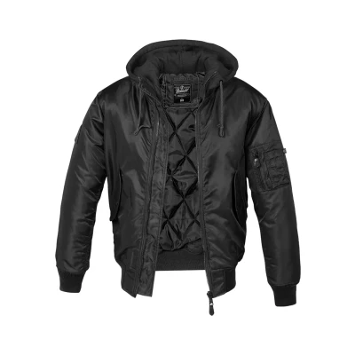 Bild av Brandit Hooded Allvädersjacka, Storlek: 3XL, Black