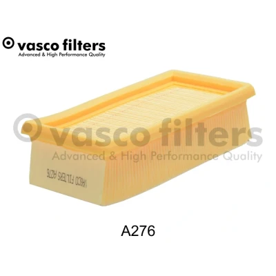 Bild av DAVID VASCO A276 Filtre à air 49 90 176 rectangulaire Cartouche filtrante FIAT: Panda I 3/5 portes, Uno Tipo LANCIA: Y10