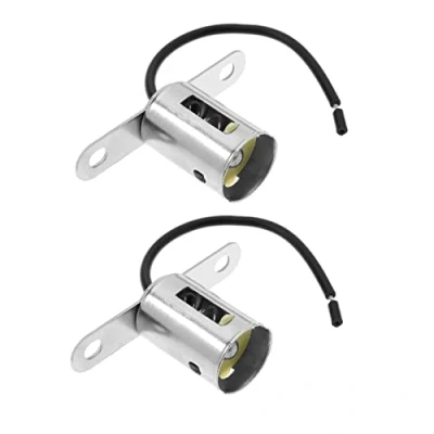 Bild av OTOTEC 2 st 1156 BA15S uttagsadapter ersättning lamphållare adapter blinkersljus ledningssele uttagskontakt för P 21W/R10W/R5W gänga
