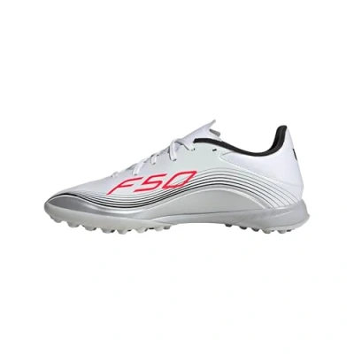 Bild av adidas Performance F50 Messi League Fotbollsskor universaldobbar White/lucid red/silvercoloured, Storlek: 40 2/3, red/silver coloured