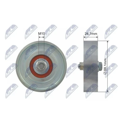 Bild av NTY RNK TY 006 Galet Enrouleur TOYOTA: Yaris II 3/5 portes, I portes