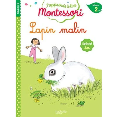 Bild av Lapin malin, niveau 2 J&#039;apprends à lire Montessori: Spécial in,