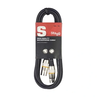 Bild av Stagg SMC3 YW 3 M XLR till mikrofonkabel Gul