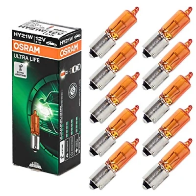 Bild av OSRAM ULTRA LIFE 64137ULT Ampoule, feu clignotant 12 21 HY21W PEUGEOT: 308 SW 2, II 3/5 portes, CITROËN: C4 Picasso 1, I Grand