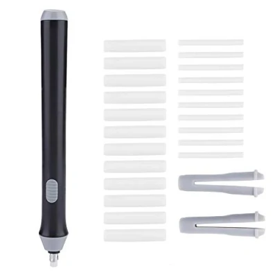 Bild av Elektrisk automatisk Tenwin Pencil Eraser med 22 Refills (svart)
