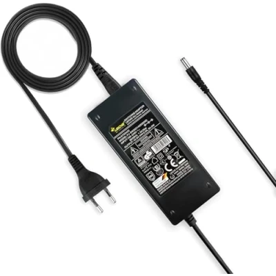 Bild av LEICKE ULL 84 W strömförsörjning 42 V 2 A 5,5 mm x 2,5 rundkontakt TÜV testad för e cyklar, elcyklar Sachsenhjul, Pedelec, ProPHETE REX, Phylion, Aldi, Lidl, MiFa, Cyco
