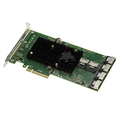 Bild av KALEA INFORMATIQUE PCIe 2.0 SAS 6 GB styrenhetskort med 24 interna portar. OEM modell 2008 2X36.