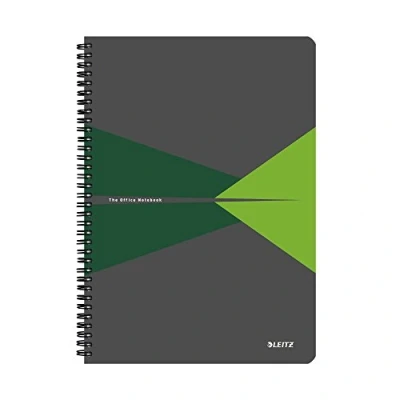 Bild av L:Notebook Office PP A4 ruled green
