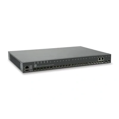 Bild av LevelOne GTL 2882 KILBY 28 Port Stackable L3 Lite Managed Gigabit Fiber Optic Switch