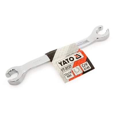 Bild av YATO YT 0137 Clé à dévisser durite rigide frein 13x14 chromé Acier chrome vanadium