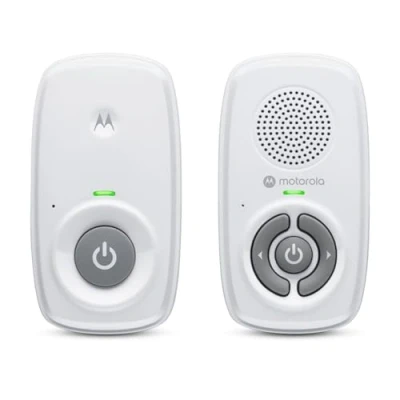 Bild av Motorola Baby AM21/MBP21Babyvakt ljud Digital babyvakt med DECT teknologi för ljudövervakning 300 meters räckvidd Väldigt känslig mikrofon Vit