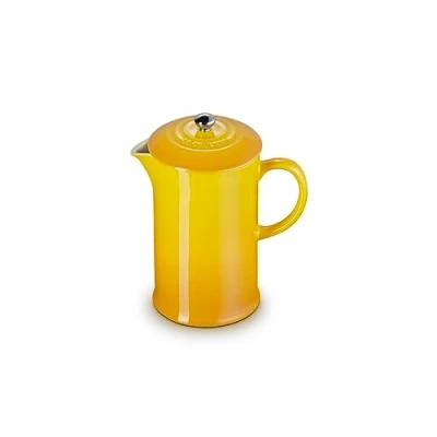 Bild av Le Creuset Kaffeberedare/fransk press med pressinsats i rostfritt stål, 800 ml, stengods, Nectar, 60706086720003