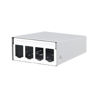 Bild av METZ CONNECT 130861 0402 E Strömbrytare (vit, aluminium, zink)