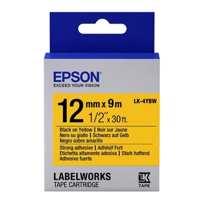 Bild av Epson LabelWorks LK 4YBW etiketttejp 1 rul