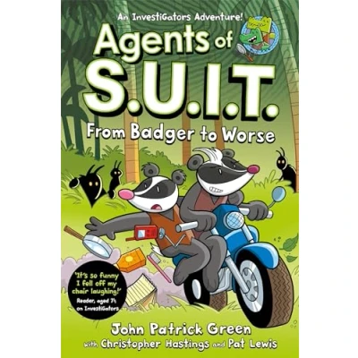Bild av Agents of S.U.I.T.: From Badger to Worse: A Laugh Out Loud Comic Book Adventure!