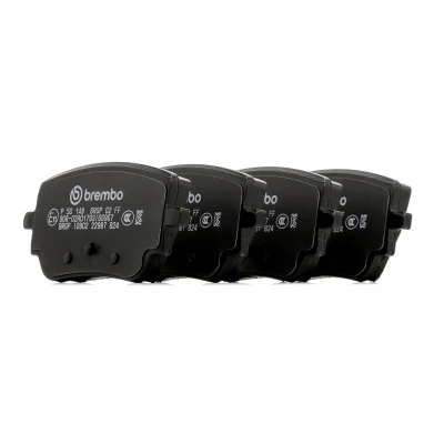 Bild av BREMBO P 50 148 Jeu de plaquettes frein contact signal d&#039;usure exclu avec vis d&#039;étrier frein, tôle anti bruit accessoires