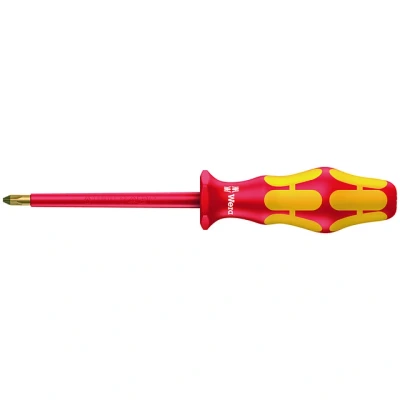 Bild av Wera 165 i PZ VDE Insulated screwdriver for Pozidriv screws. 1 x 80 mm