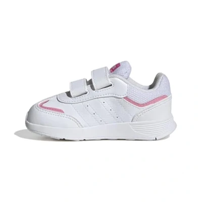 Bild av adidas Performance Tensaur Switch Unisex Väglöparskor för barn, Storlek: 23, Footwear white/pulse magenta/bliss pink Skinnimitation/textil