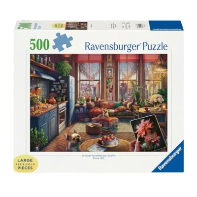 Bild av Cozy Boho Studio 500 PC Large Format Puzzle