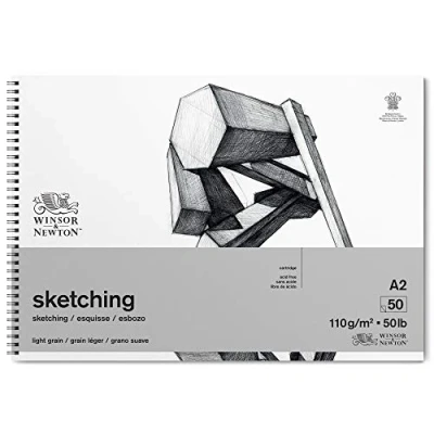 Bild av Winsor &amp; Newton 6672004 skisspapper, extra vit, DIN A2