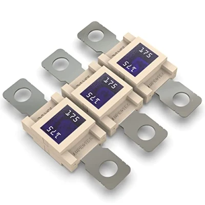 Bild av AUPROTEC Mega High Power säkring/skruvlås 80 500A val: 175A ampere, vit, 3 st