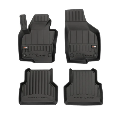 Bild av FROGUM 3D407619 Ensemble de tapis sol Caoutchouc avant et arrière 4 noir VOLKSWAGEN: Tiguan I