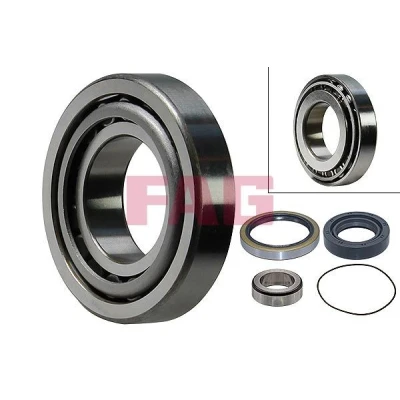 Bild av FAG 713 6195 40 Kit de roulements roue la photo correspond au contenu livraison 80,00 MITSUBISHI: L200 III Pick up, II up