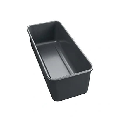 Bild av Original Kaiser La Forme Plus bakform lådform 30 x 11 cm, brödbakform belagd, emaljbotten, brödform tårta bröd, surdegbeständig, svart