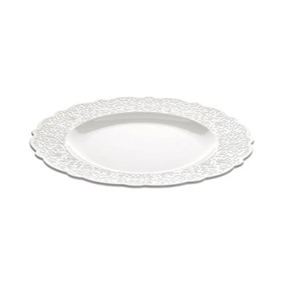 Bild av Alessi Dressed mattallrikar 4 stycken vitt porslin, 27,3 cm