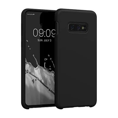 Bild av kwmobile Fodral kompatibelt med Samsung Galaxy S10e mjukt skydd TPU silikon telefonfodral svart