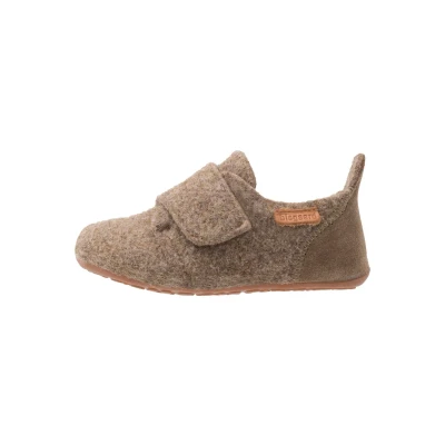 Bild av Bisgaard HOME SHOE Tofflor &amp; inneskor för barn, Storlek: 30, Camel Skinn och textil