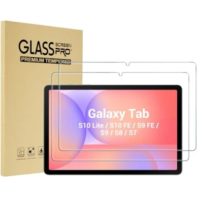 Bild av ProCase 2 pack skärmskydd för Galaxy Tab S9 FE 10,9 tum/S9 2023/ S8 2022/ S7 2020 11 tum, 9H hårdhet härdat glas surfplatta SM X510/X710/X700/T870