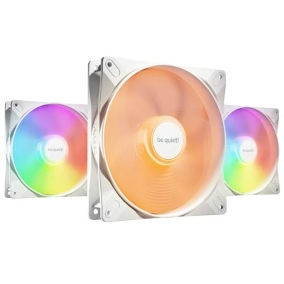 Bild av var tyst! Light Wings LX 140 mm PWM PC fodral fläkt vit trippelpack BL128