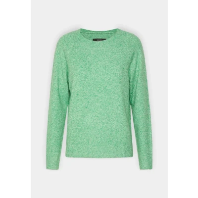 Bild av VERO MODA dam VMDOFFY LS O hals blus GA NOOS 10201022, Ljusgrön, XS