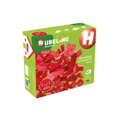 Bild av Hubelino Roof tile set Building blocks 68dlg.