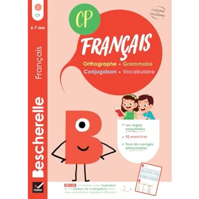 Bild av Bescherelle Mon cahier d&#039;entraînement en Français CP 6 ans: orthographe, grammaire, conjugaison &amp; vocabulaire