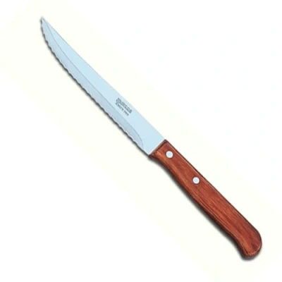 Bild av Arcos 100800 serien Latina verktygskniv kökskniv blad nitrum rostfritt stål 130 mm handtag pack trä färg brun