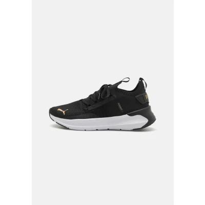 Bild av Puma Softride Symmetry Fuzion Väglöparskor, Storlek: 40, Black/gold Textil