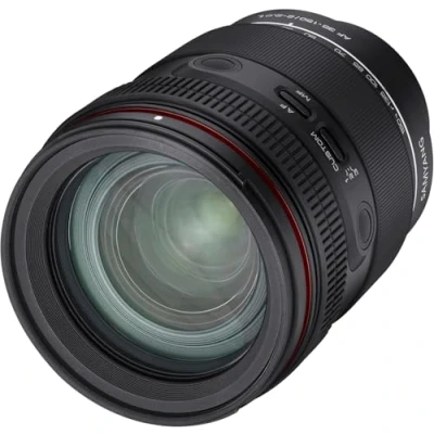 Bild av Samyang AF 35150 mm F2 2,8 för L Mount objektiv allround zoomobjektiv med parfocal, Cinematic Video och Dolly Shot Zoom, Custom Switch, perfekt resor, porträtt, kompatibel Sigma,